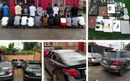 EFCC Arrests 24 Suspected Internet Fraudsters in Benin City