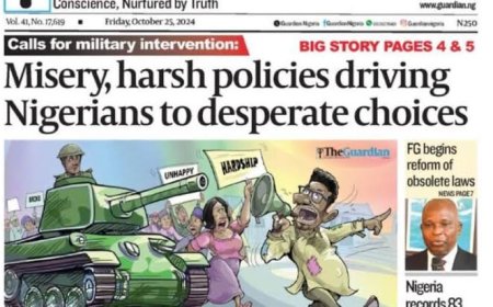 Presidency Accuses The Guardian of Allegedly Inciting Unrest Against FG