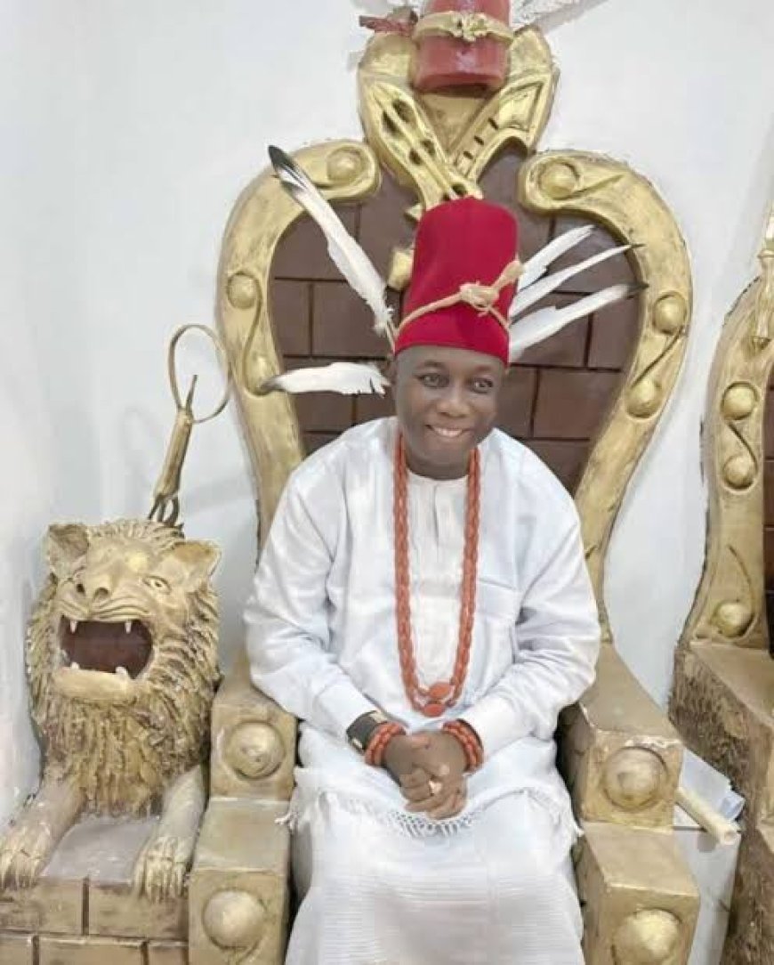 Okilolo of Asaba, Prof Azinge climbs the throne  as the 14th Asagba of Asaba