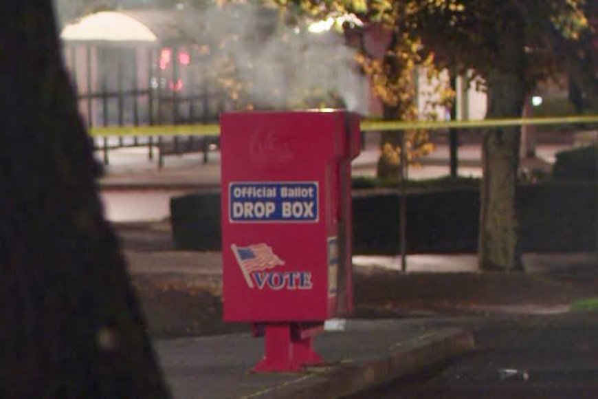 US Election: Fires set in drop boxes destroy hundreds of ballots in Washington and damage 3 in Oregon