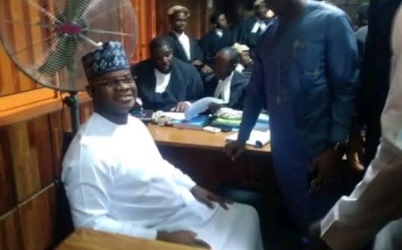 N110billion Fraud: Former Kogi Gov Yahaya Bello, Others Remanded In EFCC Custody Till December 10