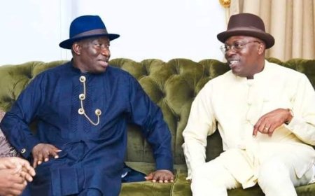 Ex- President Jonathan To Gov Fubara: Political Battles Will Make You A General In Politics