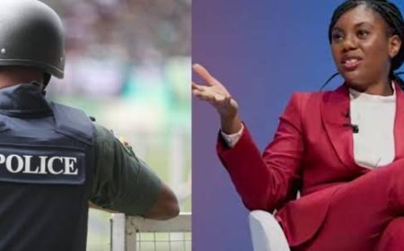 Kemi Badenoch Lampoons Nigeria Police, says they rob those they should protect