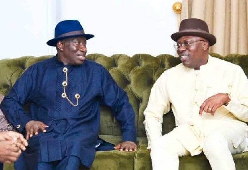 Ex- President Jonathan To Gov Fubara: Political Battles Will Make You A General In Politics