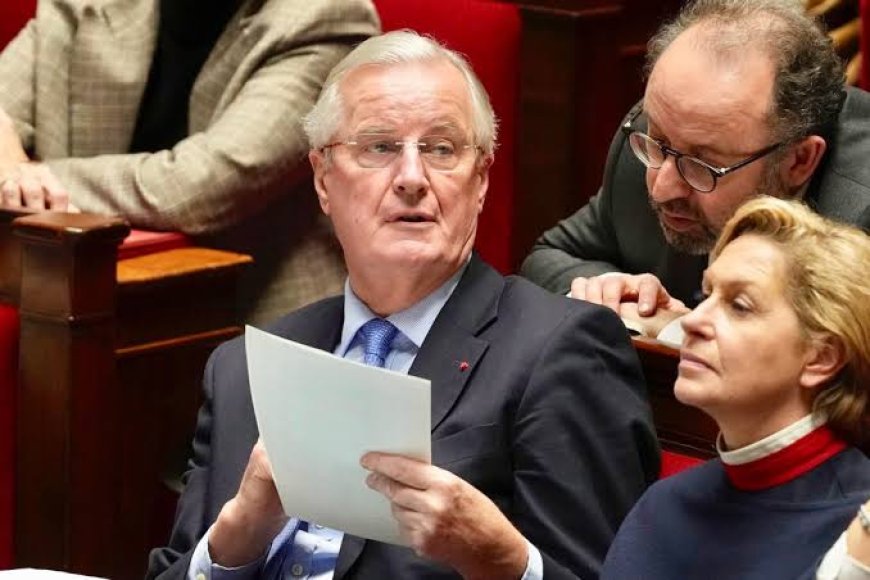 French lawmakers vote to oust prime minister in the first successful no-confidence vote since 1962