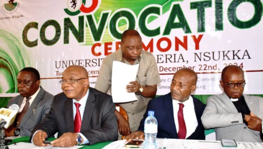 195 Bag First Class Honours As UNN Holds Its 53rd Convocation