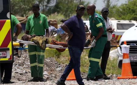Standoff in South Africa ends with 87 miners dead and anger over police’s ‘smoke them out’ tactics