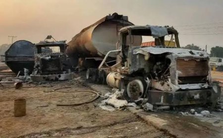 Enugu Petrol Tanker Fire Update: 18 killed, 13 rescued