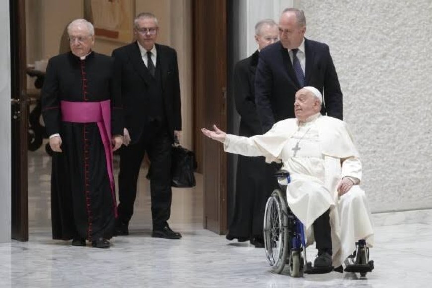 Pope Francis Injures Self After falling At Vatican