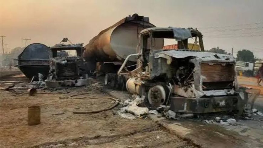 Enugu Petrol Tanker Fire Update: 18 killed, 13 rescued