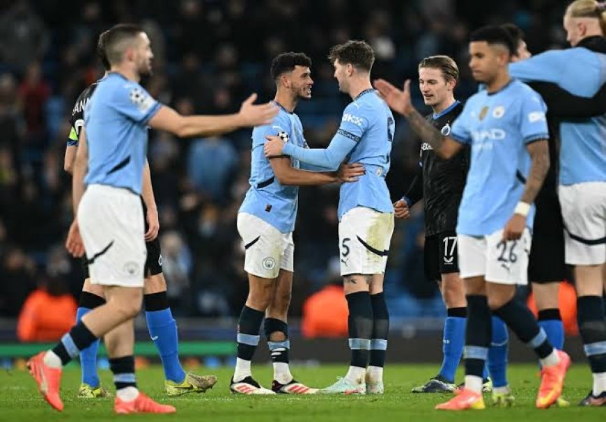 Man City Rally To Avoid Champions League Knockout Blow Against Brugge