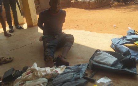 Igboeze North Central Neighbourhood Watch Arrests Two Robbery Suspects, Hands Over To Police