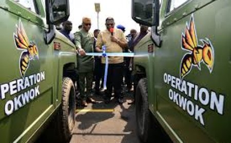 Gov Otu Strengthens Security With 30 Vehicles, Renames Joint Task Force