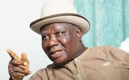 Jonathan mourns Chief E.K Clark, describes him as a father figure who inspired generations of leaders