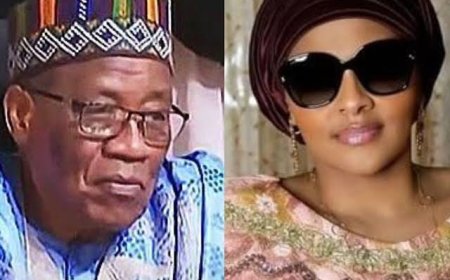 Abacha's Daughter Gumsu, Fires Back At Babangida, Calling Him A Weakling In A Veiled Post Over June 12 Annulment