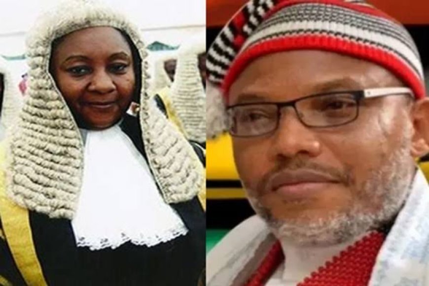 IPOB Vows Justice Binta Nyako Remains Rescued From Its Leader, Nnamdi Kanu's Case