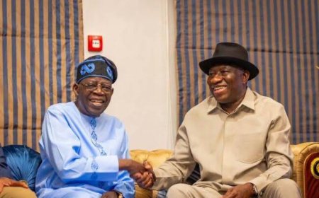 Jonathan Felicitates Tinubu On His 73rd Birtyday