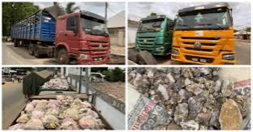 EFCC Arrests Eight Trucks Conveying Suspected Illegal Solid Minerals in Makurdi