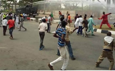 Pandemonium As Police Violently Disperses Protesters, Arrest Two Persons In Abuja