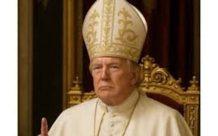Trump sparks online frenzy with AI image of self as pope
