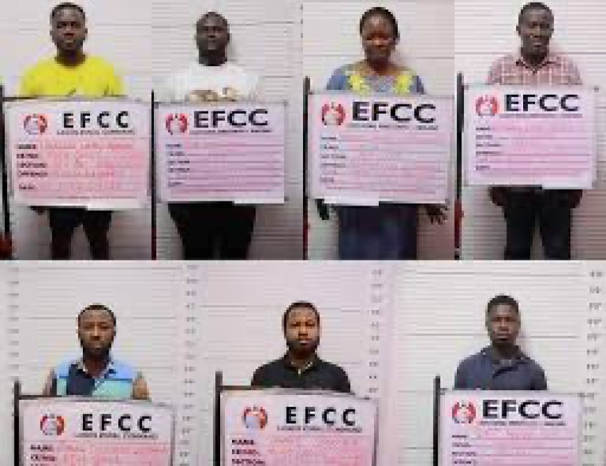 EFCC Arraigns Three Bankers, Four others for Bank Fraud in Lagos