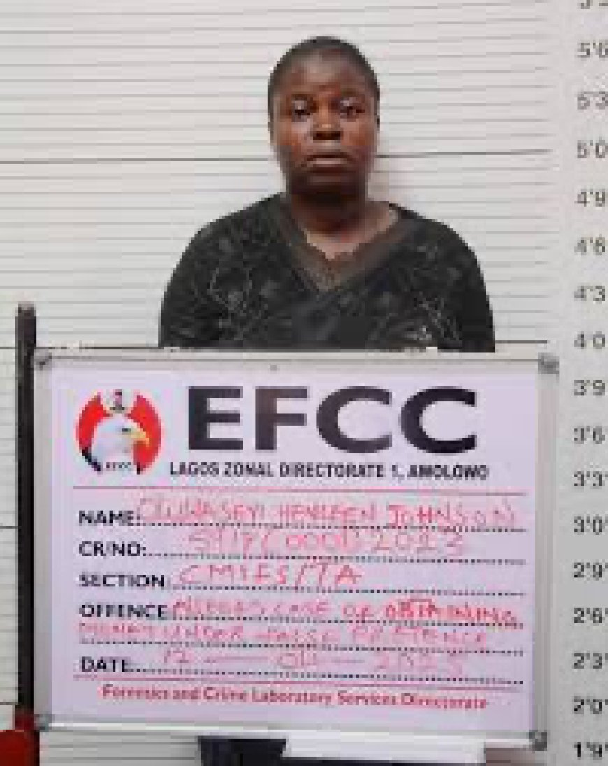 EFCC Arraigns Woman for Alleged Illegal Capital Market Operation in Lagos