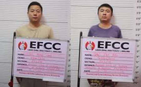 EFCC Docks Two Chinese for Alleged Illegal Dealing in Mineral Resources in Lagos  