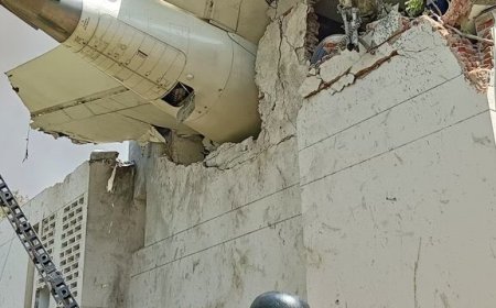 Air India Flight Carrying Over 240 Passengers Crashes