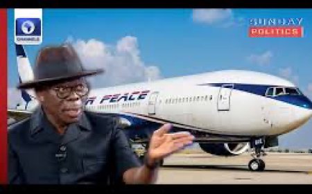 Alleged Lateness: Air Peace Disagrees With Oshiomhole, Says Senator Didn’t Check In Online