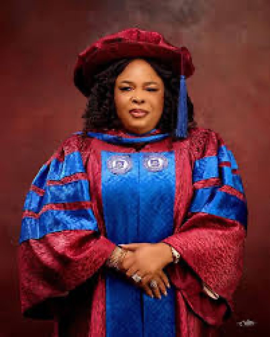 Former First Lady, Patience Jonathan bags doctorate degree, says no age is too late to achieve academic dream