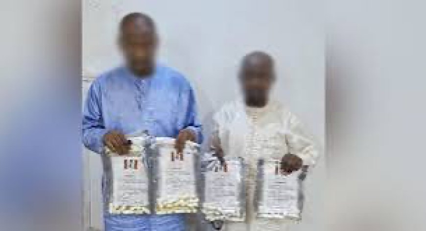 NDLEA Operatives Arrest Two Saudi-Bound Pilgrims In Kano, Intercept ₦9.3bn Drugs In Rivers