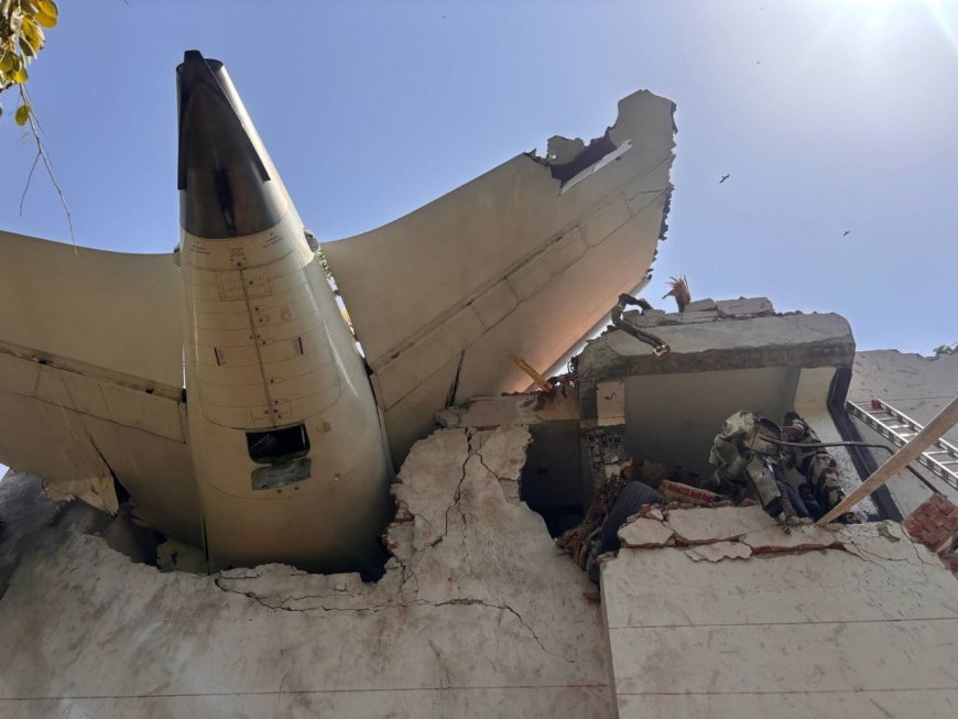 Air India Flight Carrying Over 240 Passengers Crashes