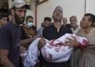59 Palestinians in Gaza are killed by Israeli airstrikes or shot dead while seeking aid