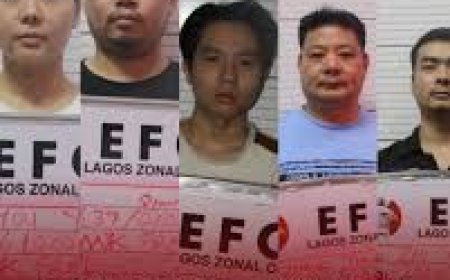 EFCC Secures Conviction Of Five Chinese Over Cyber - terrorism, Internet Fraud