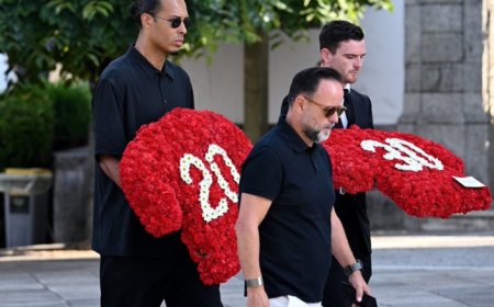 Diogo Jota's tragic death leaves Liverpool and Portugal heartbroken as football unites