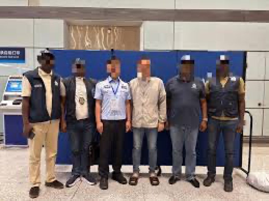 Nigeria Police Arrests, Repartriate Chinese Fugitive To China
