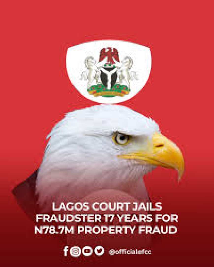 Lagos Court Jails Fraudster 17 Years for N78.7m Property Fraud