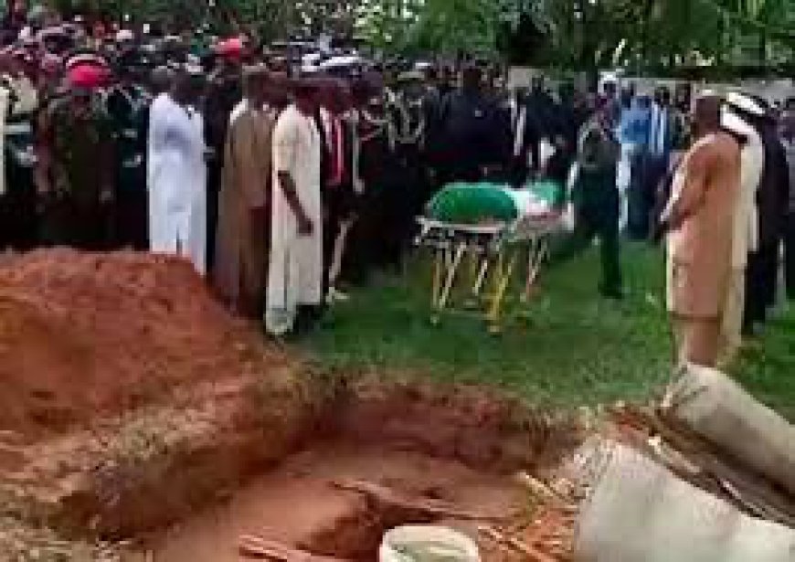 How ex- Nigerian President Buhari Was Buried In His Country- home, Daura, Katsina State