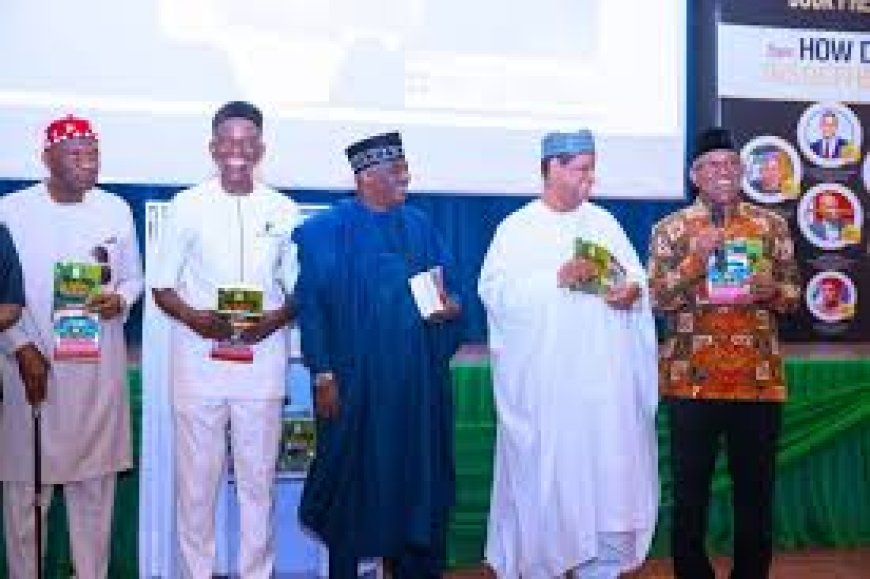 At Journalist's Book Launch, Nwodo, Obi, Hayatudeen, Governor  Mohammed, Secondus others bemoan Nigeria's Situation.