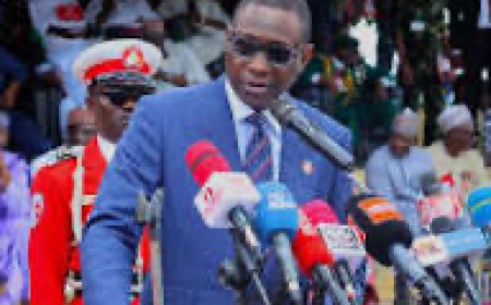 Olukoyede Harps on Integrity at Passing out of  Fresh EFCC  Cadets