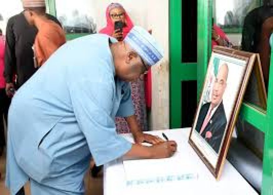 PSC Visits Family, Prays For Peaceful Repose Of His Soul, Says Nigeria Has Lost A Great Patriot