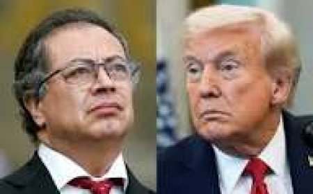 Trump Calls Colombia's President Petro An Illegal Drug Leader
