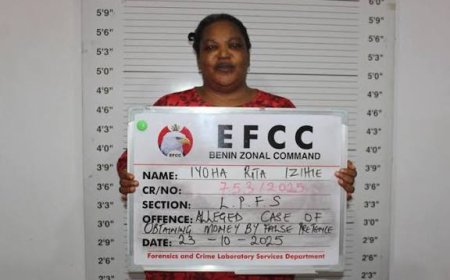 EFCC to Arraign Woman for N446m Property Fraud in Benin-City