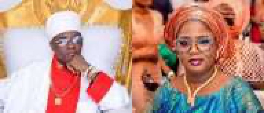 Iyaloja-General at Oba of Benin’s palace