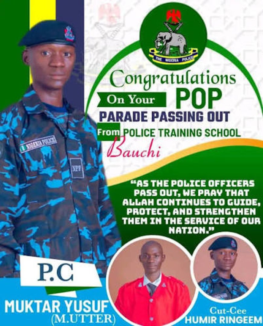PSC Chairman Congratulates New Police Constables at Passing-Out Parade ,