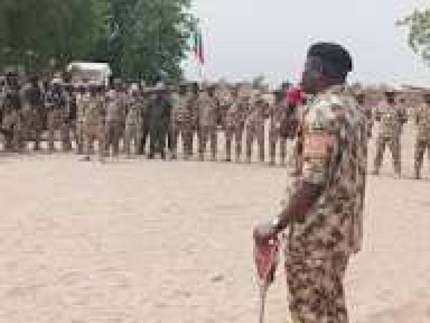 Commander Visits Troops Of FOB Katarko, Commends Them For Their Bravery, Doggedness