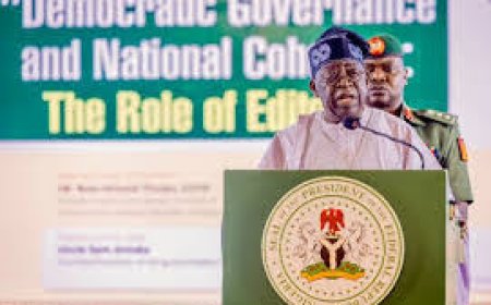 Tinubu Asks Nigerian Editors To Report, Criticise Boldly To Build The Nation