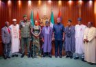 Tinubu Receives Letter Of Credence From 17 Ambassadors, 4 High Commissioners