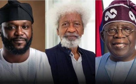 Wole Soyinka Lampoons President Tinubu Over Son's Protect By "Battalion" Of Soldiers