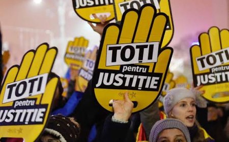 Romanians Protest Judicial Corruption